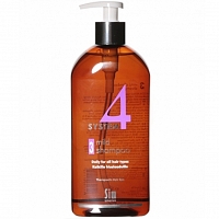 Система 4 Шампунь 3 для всех типов волос 500 мл System 4 mild shampoo 3