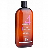 Система 4 Маска О для пилинга кожи головы для всех типов волос 500 мл Oil Cure Hair Mask System 4