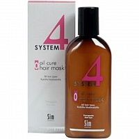 Система 4 Маска О для пилинга кожи головы для всех типов волос 215 мл Oil Cure Hair Mask System 4