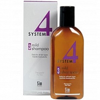 Система 4 Шампунь 3 для всех типов волос 215 мл System 4 mild shampoo 3