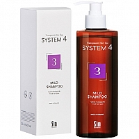 Система 4 Шампунь 3 для всех типов волос и ежедневного применения 500 мл System 4 Mild shampoo 3